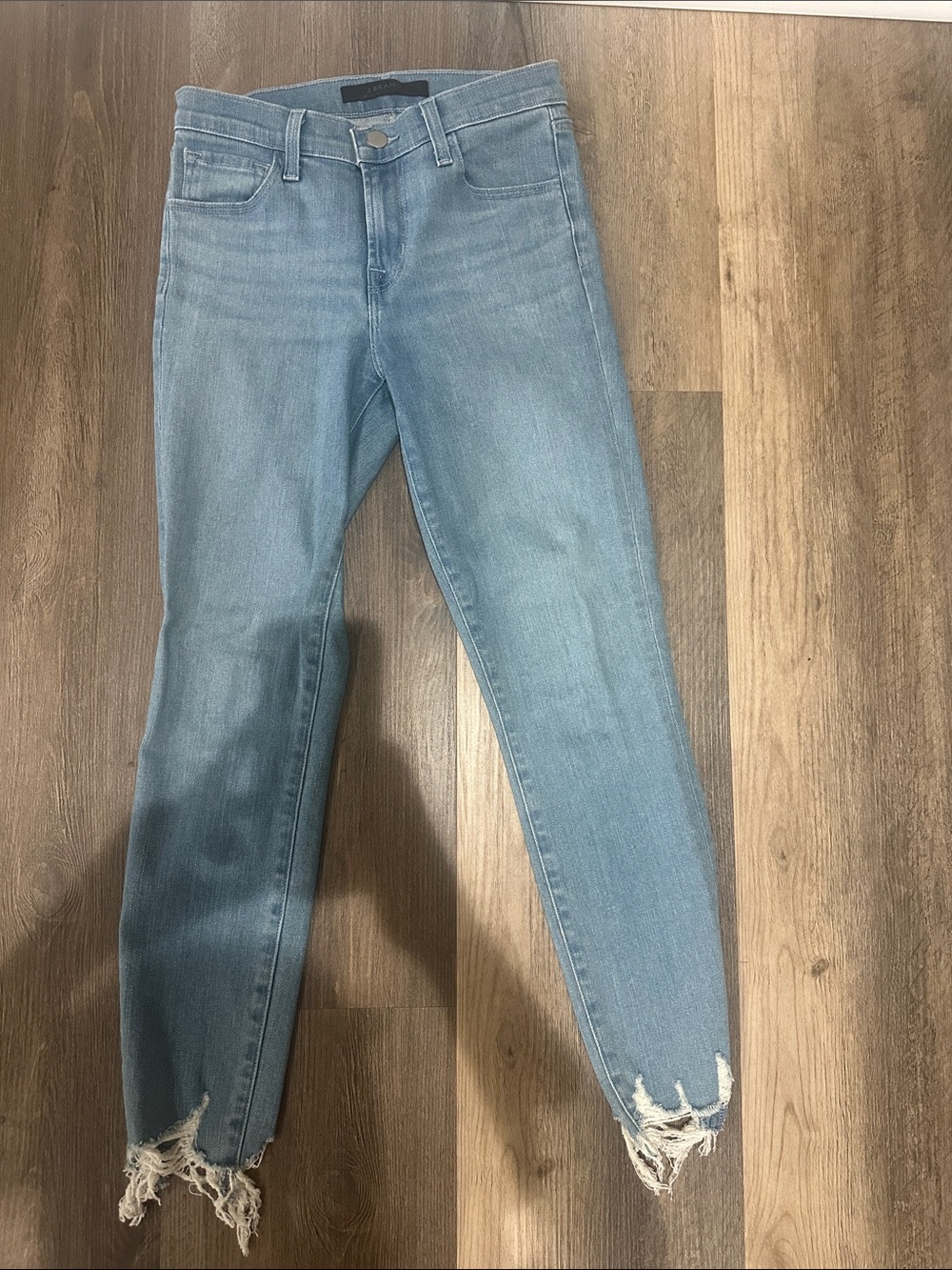 J Brand Cloudy Destruct Jeans
